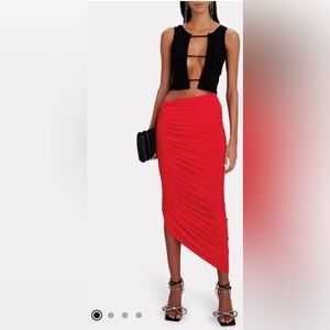 Norma Kamali Diana Skirt + Top Set